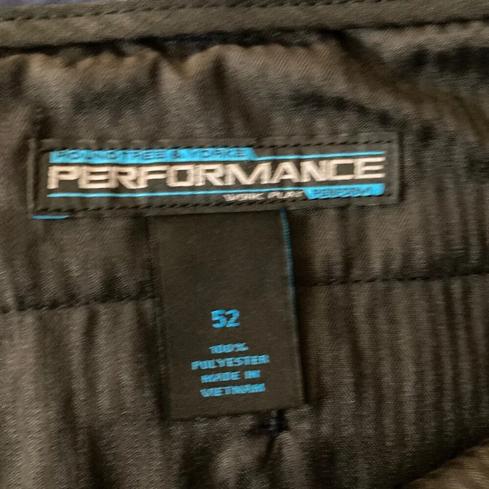 Mens Roundtree & Yorke Big Man‎ Performance Shorts Relaxed Fit 52 NWT
